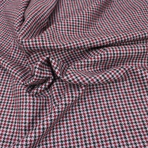 3 Metres Luxury Poly Wool Fabric - 55" Wide - Hounds