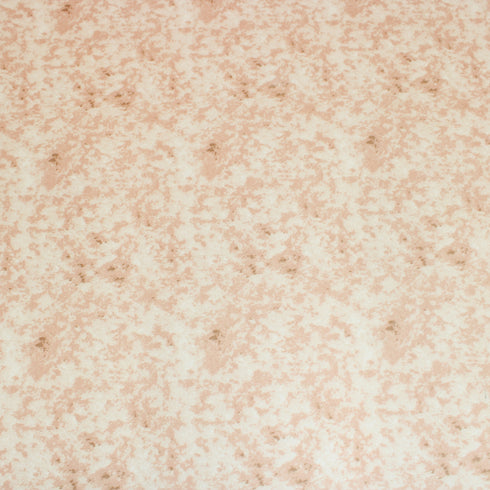 3 Metres, Printed Furnishing Cotton Feel, 'Cream & Brown Tie Dye' - 55" Wide