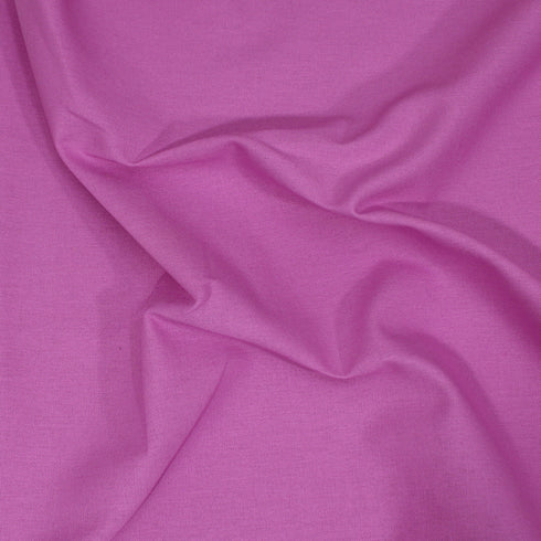 Per Metre Plain Cotton Canvas, 'Purple' - 55" Wide