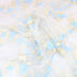 3 Metre Luxury Elegant Embroidered Lace - 55" Wide - Ivory & Blue