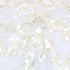 3 Metre Luxury Embroidered Lace - 55" Wide - Ivory
