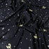3 Metres Premium Printed Satin - Black- (60")