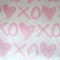 3 Metres Premium Printed Satin - Pink XOX- (60")