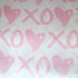 3 Metres Premium Printed Satin - Pink XOX- (60")