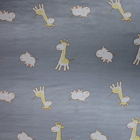 3 Metres Premium Printed Satin - Baby - (60")