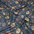3 Metres Printed Cashmere Effect Crepe, 'Navy Floral'- 45" Wide