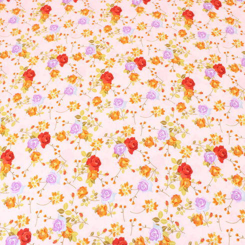 3 Metres Elegant Soft Dress-Crepe - 55" Wide - Pale Pink