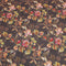 3 Metres Printed Cotton Lawn, 'Roses On Brown' - 58" Wide