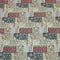 3 Metres Printed Cotton Lawn, 'Green Tiles' - 58" Wide