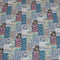 3 Metres Printed Cotton Lawn, 'Blue Tiles' - 58" Wide