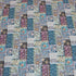 3 Metres Printed Cotton Lawn, 'Blue Tiles' - 58" Wide