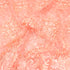 3 Metre Luxury Embroidered Lace - 55" Wide - Peach