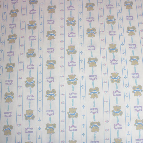 3 Metres, Cotton Canvas, - 55" Wide - TEDDY
