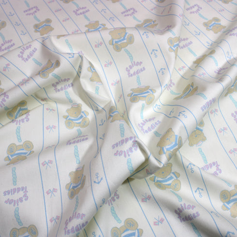 3 Metres, Cotton Canvas, - 55" Wide - TEDDY