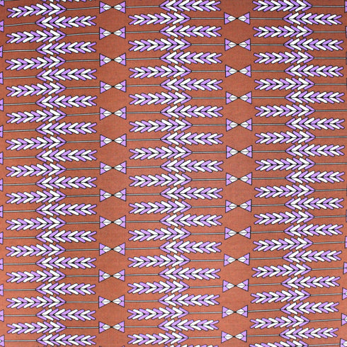 3 Metres, Premium Cotton Lawn - 60" Wide - Brown