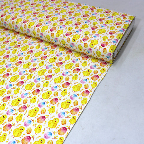Per Metre Easter Digital Print 100% Cotton- 44" Wide- EASTER EGG