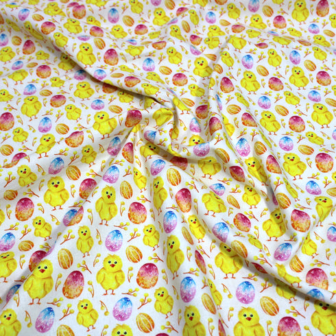 Per Metre Easter Digital Print 100% Cotton- 44" Wide- EASTER EGG