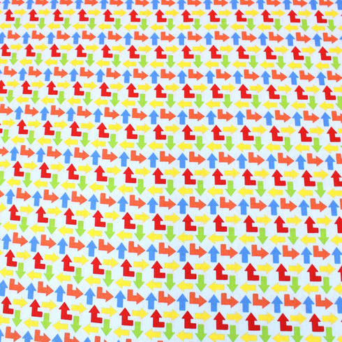 Sold Per Metre Digital Abstract Print 100% Cotton - 44" Wide