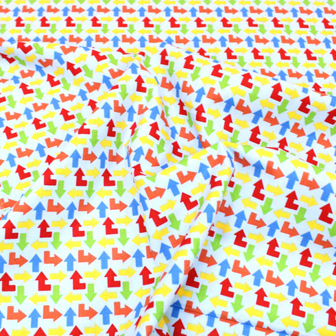 Sold Per Metre Digital Abstract Print 100% Cotton - 44" Wide