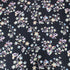 3 Metres Luxury Dress Making Satin - 45" Wide - Black Flowers