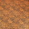 3 Metres Luxury Durable Lycra Effect Abstract Printed Jersey 55" Wide - Terracotta Orange