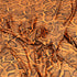 3 Metres Luxury Durable Lycra Effect Abstract Printed Jersey 55" Wide - Terracotta Orange