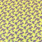 Sold Per Metre Digital Floral Print 100% Cotton - 44" Wide - Yellow & Purple