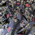 Per Metres Oriental Chinese Brocade - 45" Wide - Black