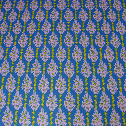 Per Metre, Premium Cotton Lawn - 55" Wide - Blue