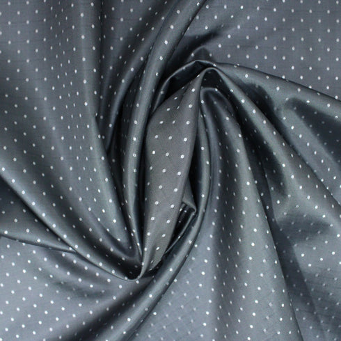 3 Metres Chinese Brocade - 45" Wide - Two Tone Grey