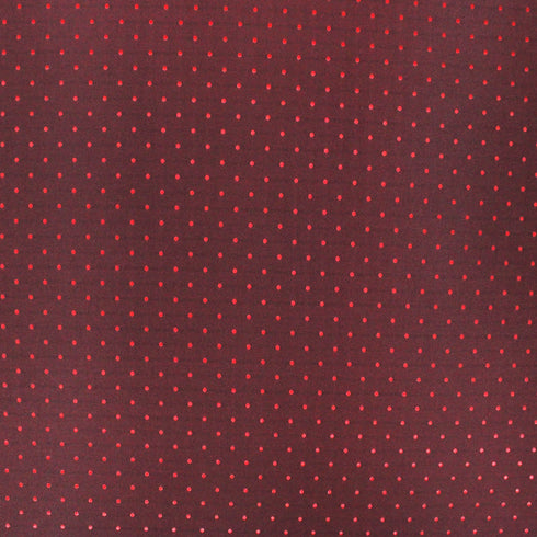 3 Metres Chinese Brocade - 45" Wide - Two Tone Maroon