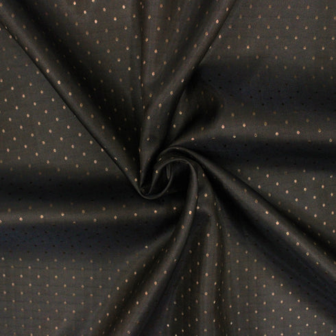 3 Metres Chinese Brocade - 45" Wide - Two Tone Brown