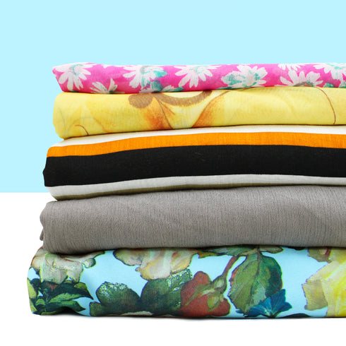 Mixed Dressmaking Fabric Bundle- 15 Metres