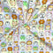 Per metre Quilting Cotton, 'Animals' - 45" Wide