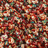 3 Metres, Luxury Printed Viscose, - 55" Wide - Red Flowers