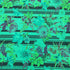 3 Metres Luxury Durable Lycra Effect Floral Printed Jersey 55" Wide - Grass