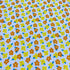 3 Metres, Premium Cotton Lawn - 60" Wide - Orange & Yellow