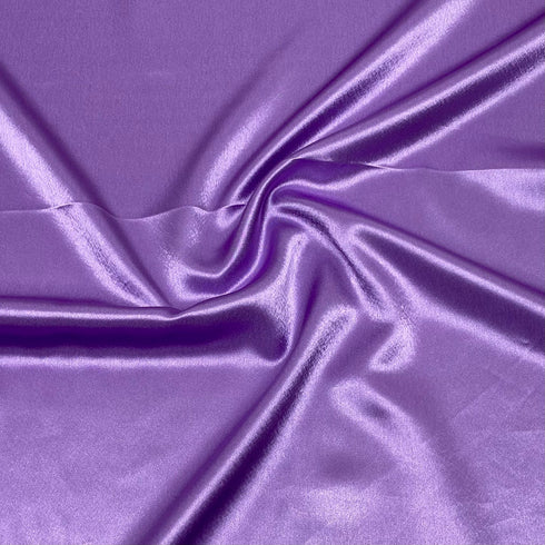3 Metres Luxury Crepe Backed Sateen - 54" Wide - Lilac