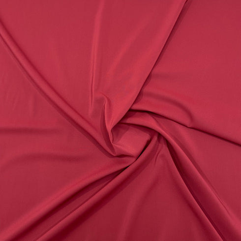 3 Metres Luxury Plain Chiffon- 55" Wide - (Red)