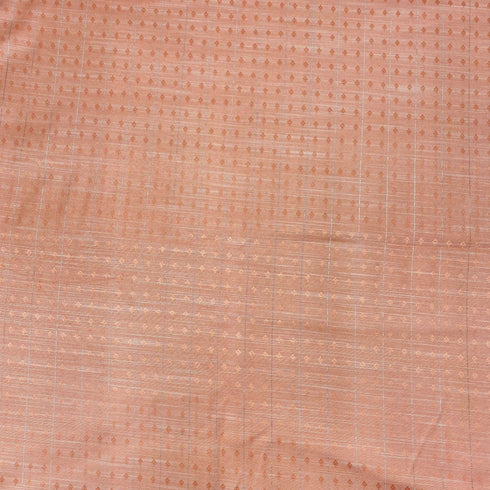 3 Metres Luxurious Dress Making Printed Rayon - 45" Wide (Peach)