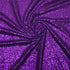 3 Metres - Luxurious Sequins On Net - 55" Wide - Purple