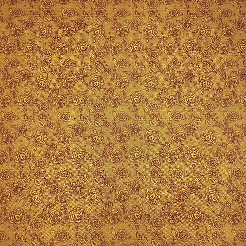 Per Metre, Digital Cotton Poplin - 60" Wide - Orange