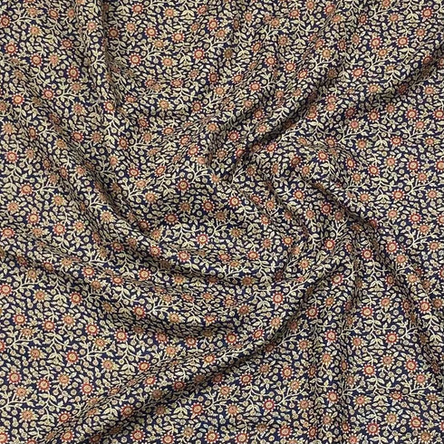 3 Metres Printed Cashmere Effect Crepe,- 45" Wide - Small