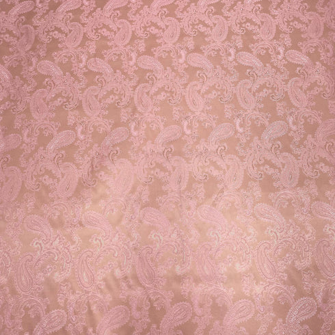 3 Metres Two Tone Jacquard Fabric 55" (Pink)
