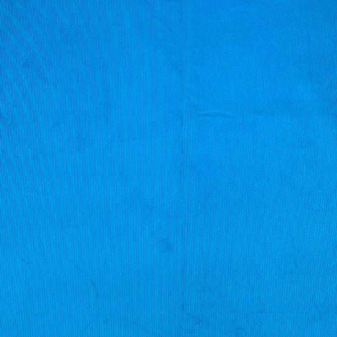 3 Metres Premium Soft Cotton Needle Corduroy- 55" Wide (Bright Blue)