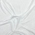 3 Metre Luxurious Soft Crinkle Jersey - 55" Wide (White)