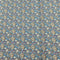 3 Metres Luxury Dressmaking 100% Cotton Lawn- 60" (Blue Flowers)