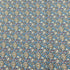 3 Metres Luxury Dressmaking 100% Cotton Lawn- 60" (Blue Flowers)