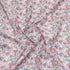 3 Metres Luxury Dressmaking 100% Cotton Lawn- 60" (Pink Flowers)