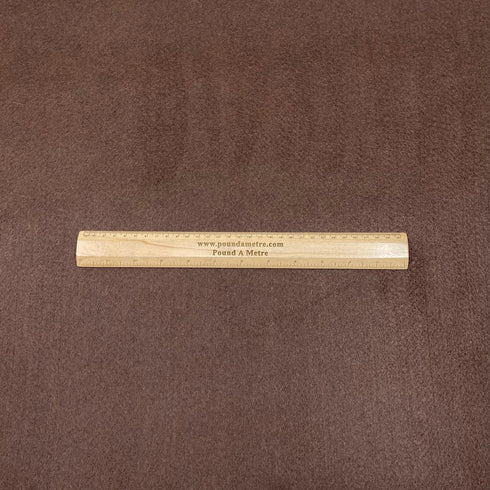 Per Metre Soft Crafting Felt Fabric 55" Wide (Brown)